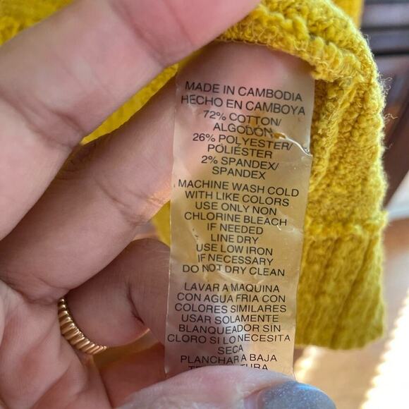 ✨ Two by Vince Camuto ✨ Yellow Cardigan - Picture 10 of 12